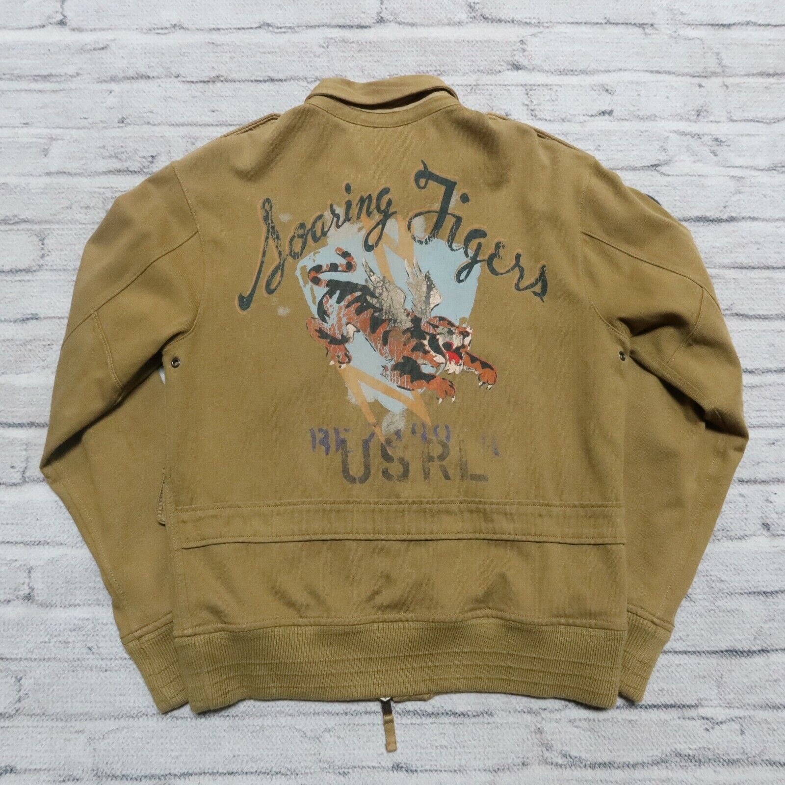 Vintage Polo Ralph Lauren Soaring Tigers Military Jac… - Gem