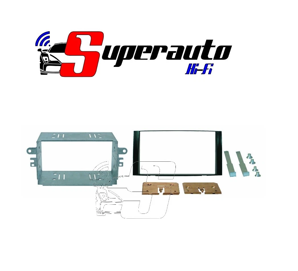 Cornice Per Autoradio 2DIN Da 9 Pollici Per TOYOTA RUSH 2006-2016 E DAIHATSU TERIOS Con Aria Condizionata Manuale, Telaio In Plastica Nera