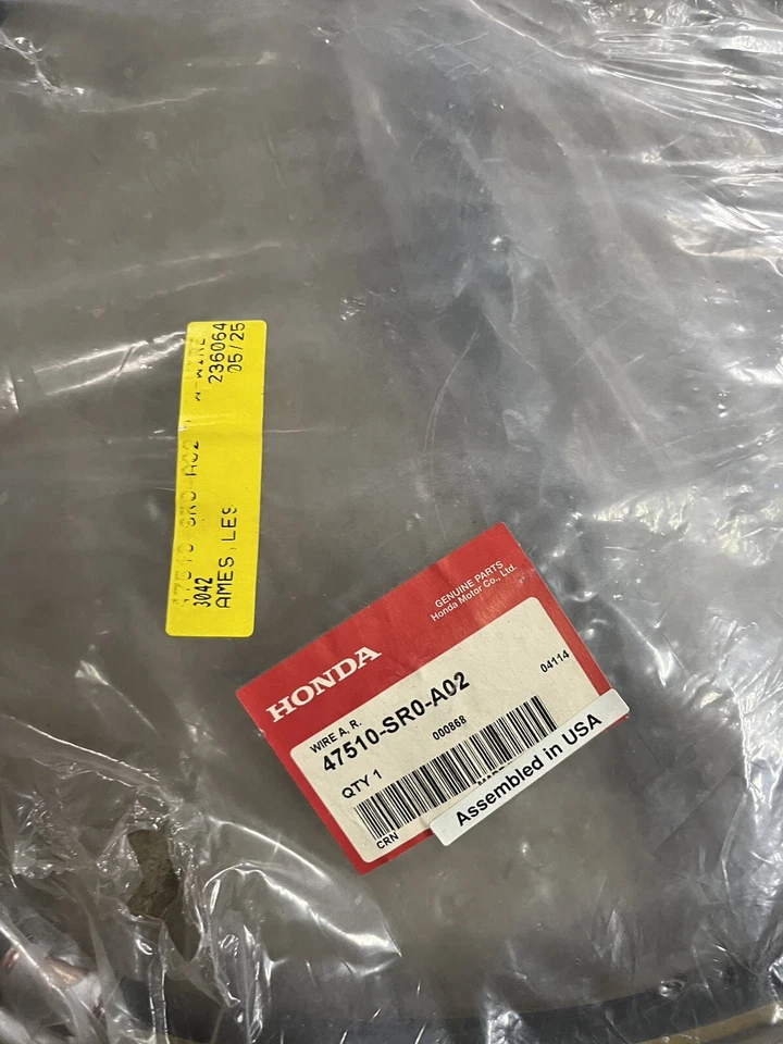 Cables de freno de emergencia OEM EG Honda Civic DX/CX/VX. 47510-SR0-A02 47560-SR0-A02 Foto 3 de 4