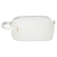 1 Pc Women Portable Solid Color Makeup Bag for Vacation Camping Gym Travel