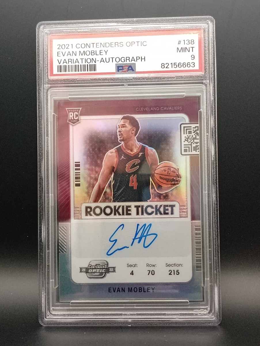 その他 Evan Mobley RC Auto panini 2021 Contenders Optic #138 Evan Mobley Variation RC Auto PSA 9 | eBay