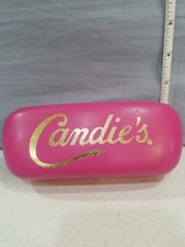 Candies Eyeglasses or Sunglasses Hardshell Case Pink Gold