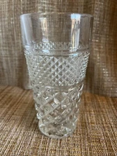 6.25 Inch Vintage ANCHOR HOCKING WEXFORD Flat Iced Tea Replacement Glass