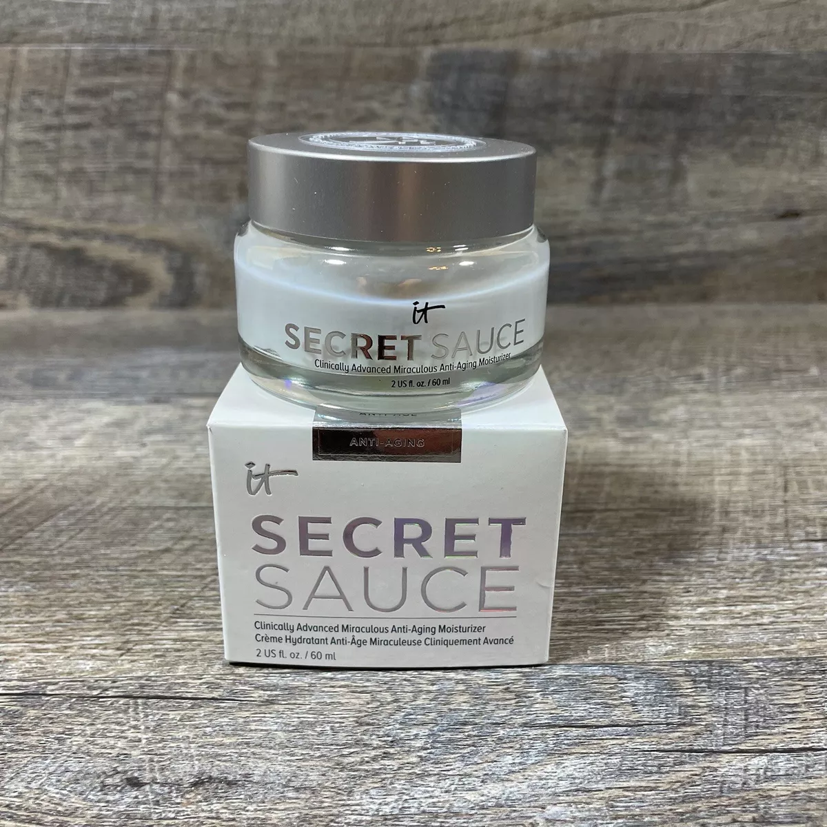 It Cosmetics SECRET SAUCE Advanced Anti Aging Moisturizer 2 oz NEW