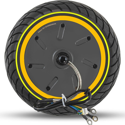 10X2.5 Inch Hub Motor with Solid Tire, 500W Drive Power Wheel ONLY Fit for Segwa