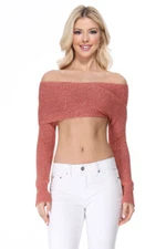 2025 YEMAK Women's Summer Knitted Wrap Sweater Scarf with Sleeves (65)