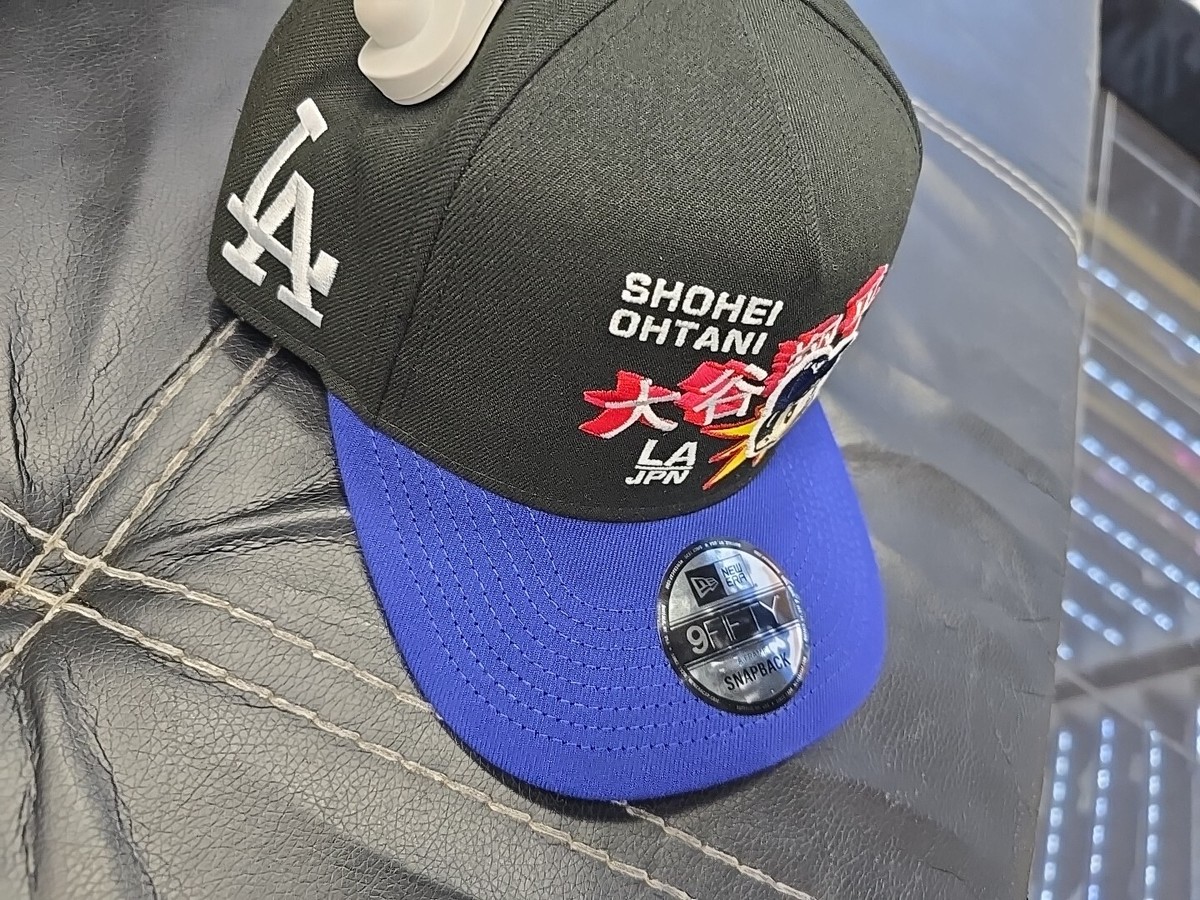 Los Angeles Dodgers Shohei Ohtani Black 9FIFTY A Frame New