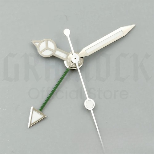 Manecillas de reloj ajustadas movimiento de cuarzo para hombre reloj pulsera repuestos - Imagen 28 de 30
