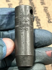 Snap-On Tools SIMFM9 9mm Metric Deep Impact Socket 3/8" Drive 6 Point USA