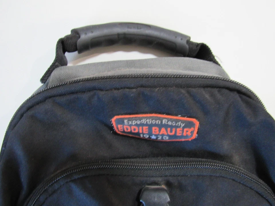 Mochila de Senderismo Eddie Bauer Expedition Ready De Colección Negra Gris Naranja 2000 Foto 2 de 4