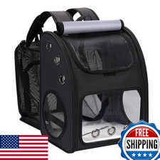COVONO Expandable Cat Backpack Carrier for Small Pets - Super Ventilated