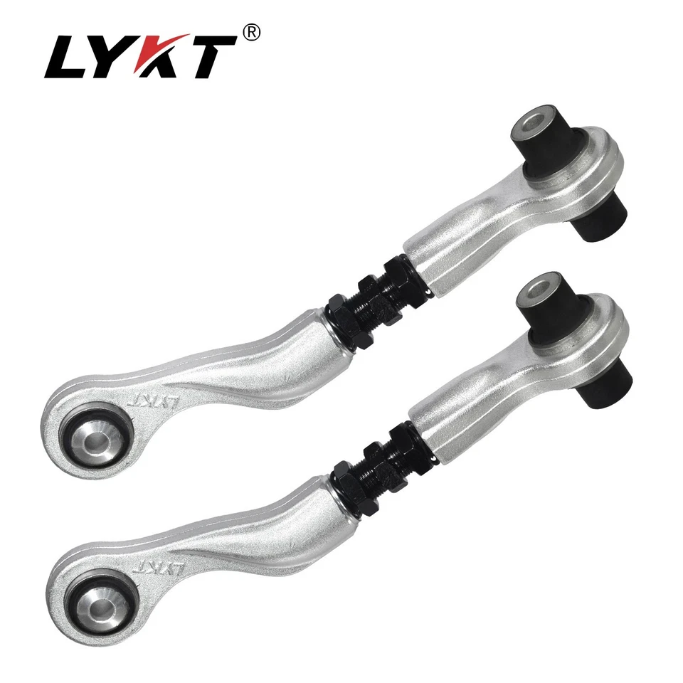 LYKT 2pcs Adjustable Arms Alignment Rear Toe Kit for Benz C、CLS、E、GLC、GLK、SL Foto 3 de 4