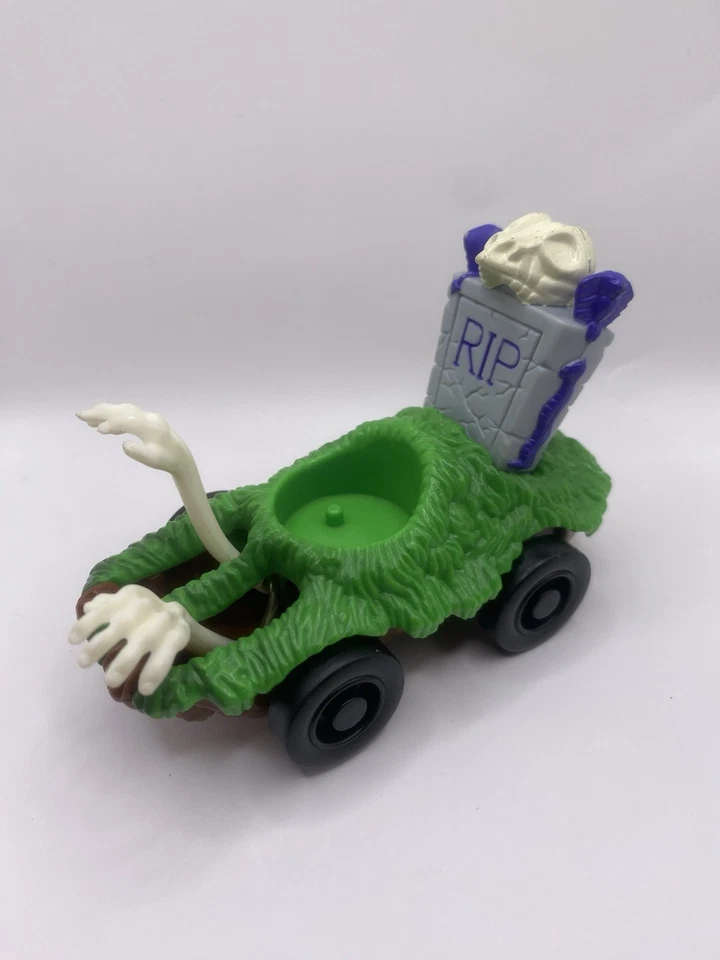RARE Hot Wheels Zany Zone Barry Delive with his Turbo Tombstone Vehicle Only - Image 3 of 3