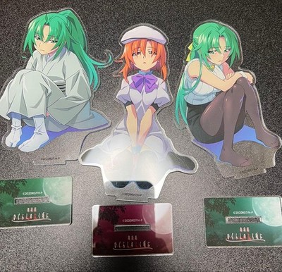 Higurashi No Naku Koro Ni Acrylic Stand Big Reading Theater Figure Rare