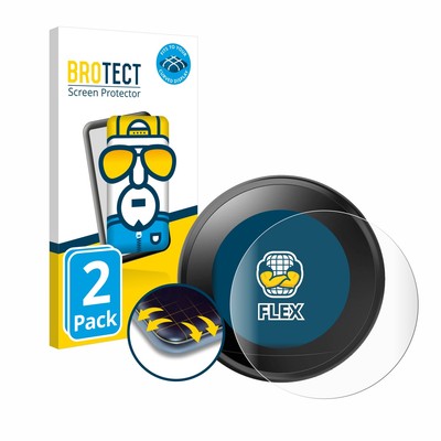 Full-Cover Schutz Folie für Google Nest Learning Thermostat 3D Curved Edge 2x