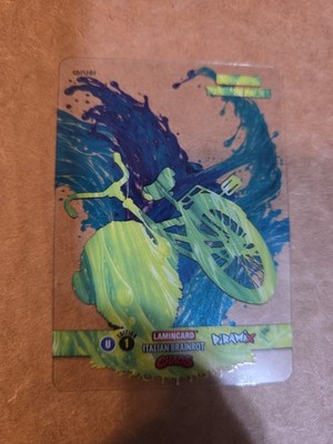 ★美品・超希少　MTG イタリア語　Demonietto Provocatore 2025 Lamincard Italian Brainrot 1st Edition Violetta Scimmietta