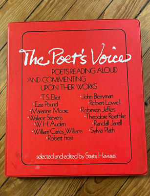 Harvard University Press The Poet's Voice Cassette Box Set Poetry 1978