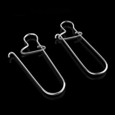 #ad 100pcs pack Lock Swivel Connector Tool Hook Quick Change Clip Fishing Snap $11.92