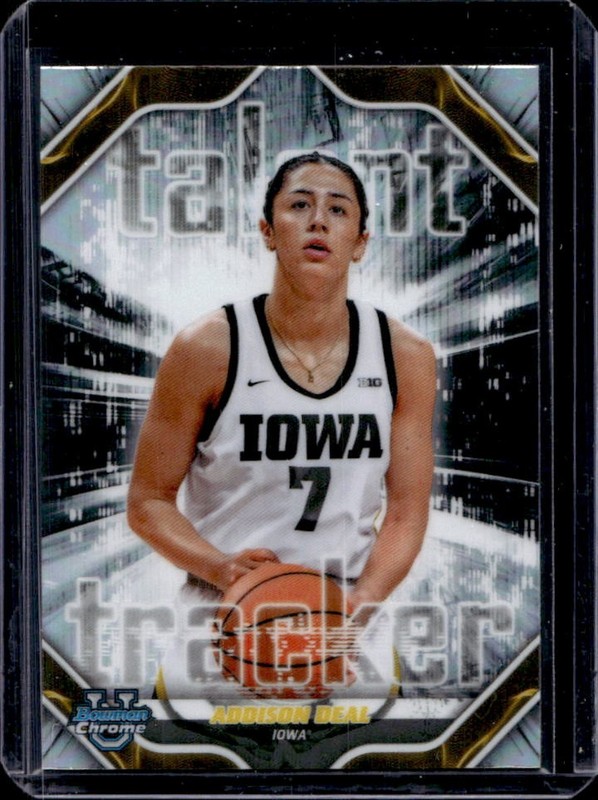 2025-26 Bowman Addison Deal Talent Tracker Chrome Refractor #TT-24 Hawkeyes