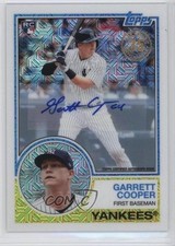 2018 Topps Silver Pack 1983 Design Chrome Series 1 /199 Garrett Cooper Auto n7r