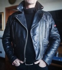 Vintage Lewis Leathers Roadfarer Leather Biker Motorcycle Jacket Men’s Size L