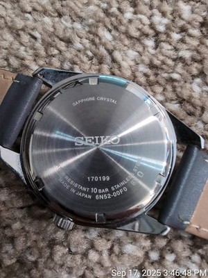 Excellent Seiko SUR459 Men's Core Quartz 40mm White Dial Watch