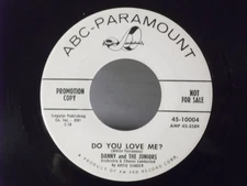 Danny & The Juniors,ABC-Par. 10004,"Do You Love Me?"US,7"45,1959 PROMO,doo wop,M