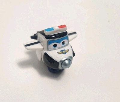 Super Wings - Transforming Vehicle - Paul Police - Plane - 2'' Figure - Ty39
