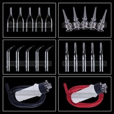 Ventouse Glass Tube Attachment Use With For Vacuum Spray Facial Beauty Machine