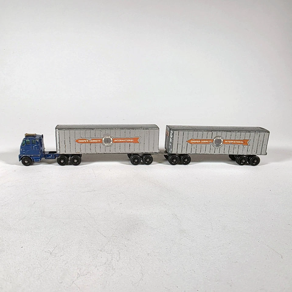 Matchbox Lesney • Cooper Jarett Inter State Double Trailer • Major Pack M-9 - Image 2 of 4