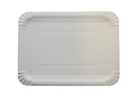 Top 250 StüCk Pappteller 21X29Cm, Weiß