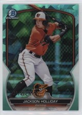 2023 Bowman Sapphire Chrome Prospects Aqua 38/55 Jackson Holliday #BCP-20 1k9t