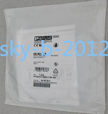 1 PCS NEW IN BOX Circuit Breakers PTCB E1 24DC/1-8A NO 2908262 &ex
