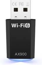 WiFi 6 USB Adapter AX900 Dual Band Desktop PC
