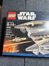 LEGO Star Wars General Grievous's Starfighter 8095 box only & Manual