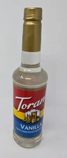 Torani Vanilla Syrup (750 mL/ 25.4 oz) ) - Single - Expires Aug 2027