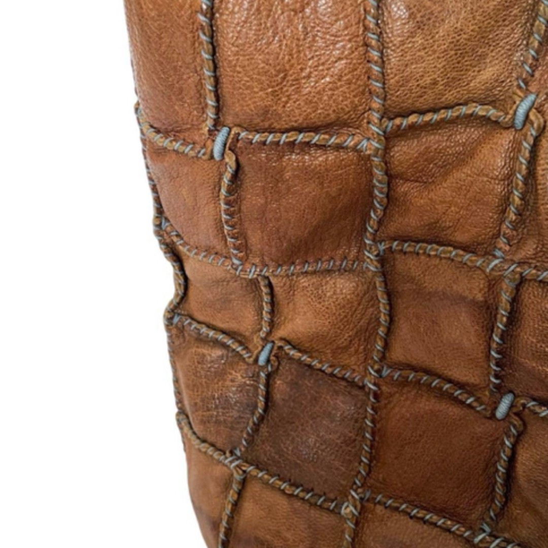 Jamin Puech Patchwork Tote Bag Leather H28xW28-47… - image 5