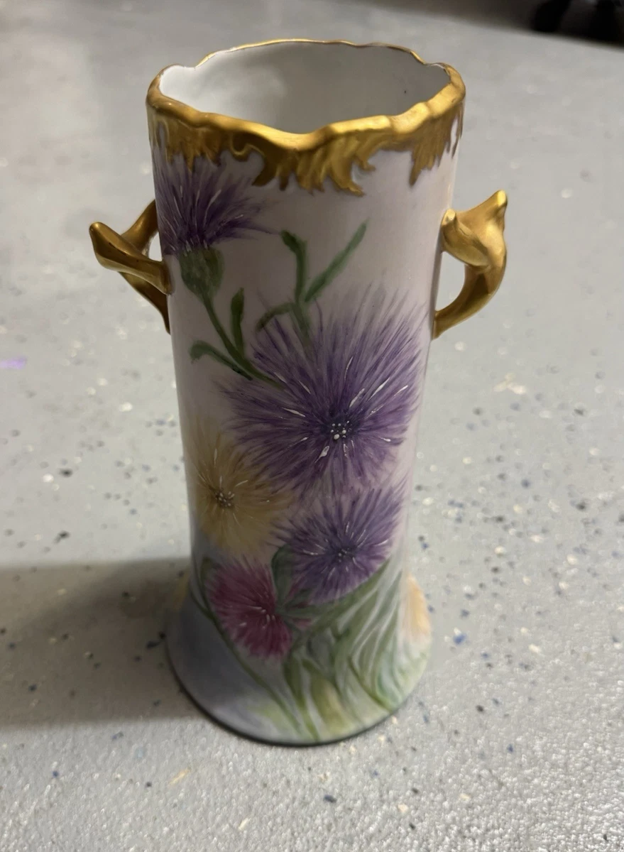 Antique Gold Ceramic & Porcelain Vases 1900-1940 for sale | eBay