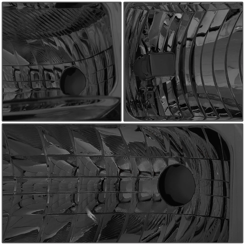 Juego de faros/lámparas laterales transparentes para Ford Super Duty 2008-2010 par carcasa ahumada Foto 3 de 4