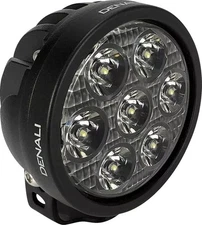 Denali Electronics D7 LED Light Pod With DataDim 4.4" D Black White