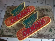Vintage Dekalb Flying Ear Corn Logo Advertisi...