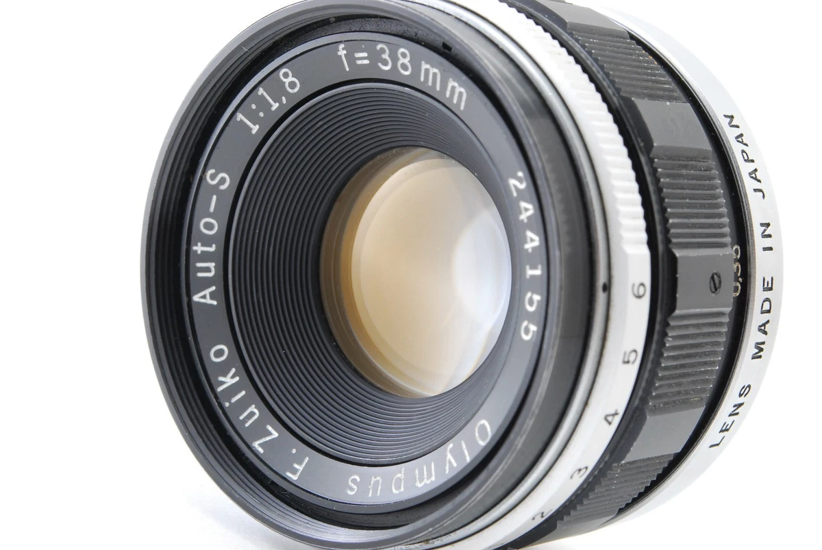 F/1.8 Camera Lenses Olympus Zuiko 38mm Focal for sale | eBay