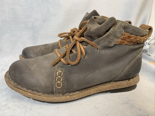 Born Stiefel Damen Gr. 7 / 38 Leder Schnürschuhe Handarbeit Schuhe - Bild 7 von 24