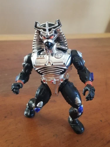 Vintage 1991 TMNT ( Chrome Dome ) Teenage Mutant Ninja Turtles Figure Playmates