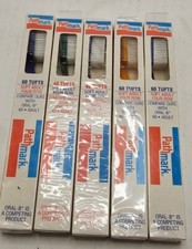 Vintage 1987 Oral B Pathmark Toothbrush Lot of 5. F6