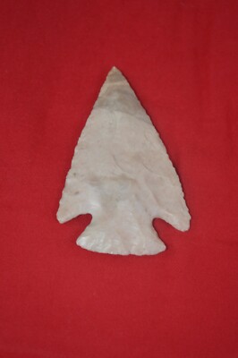 Norton Burlington Chert Arrowhead Point Middle Woodland Period COA