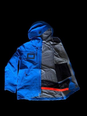 NEW w TAG  Women's Mammut Powdr 3L gtx GORE-TEX PRO rain   snow jacket XXL 2XL