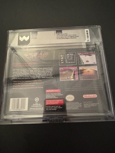 1997 F-zero Super Nintento Wata 9.0 A+ (Players Choice) - Picture 2 of 2
