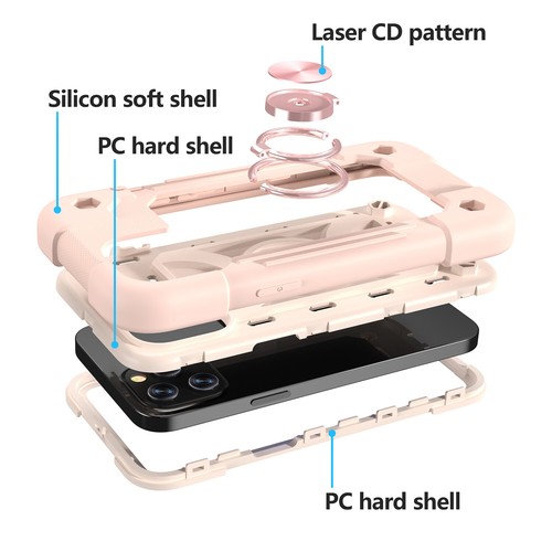 Case For iPhone 15 Pro Max 14 13 12 11 7 8 Plus XR Shockproof Rugged Phone Cover - Bild 40 von 94