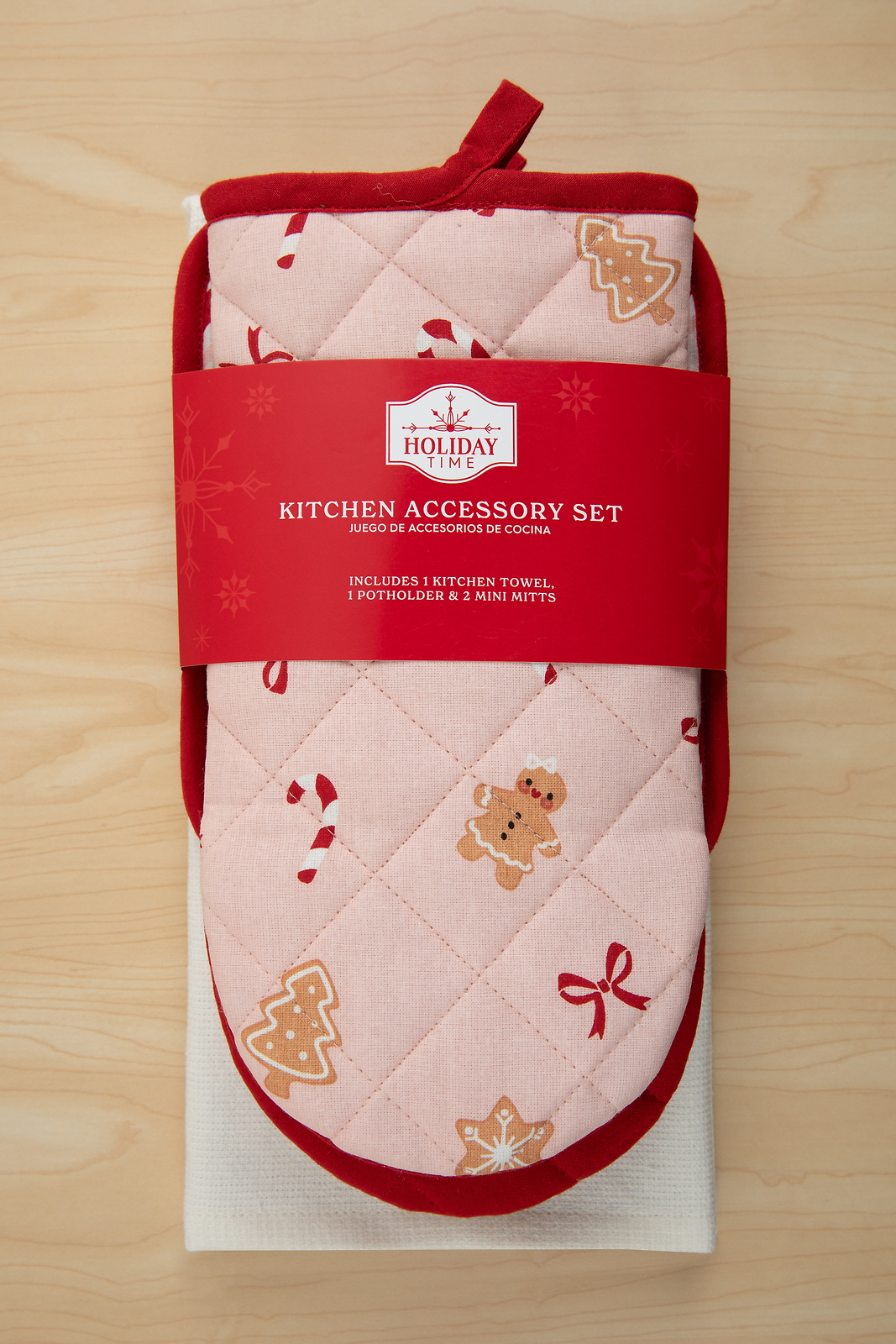 Holiday Time, 4 Piece Kitchen Set Ginger Theme